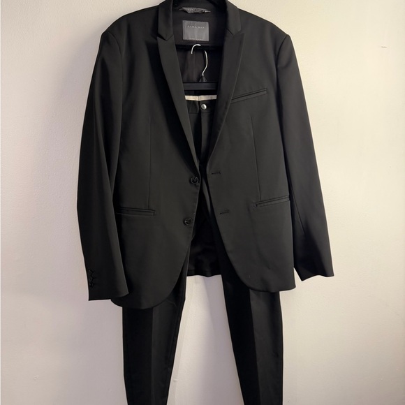 Zara Elegant Black Suit